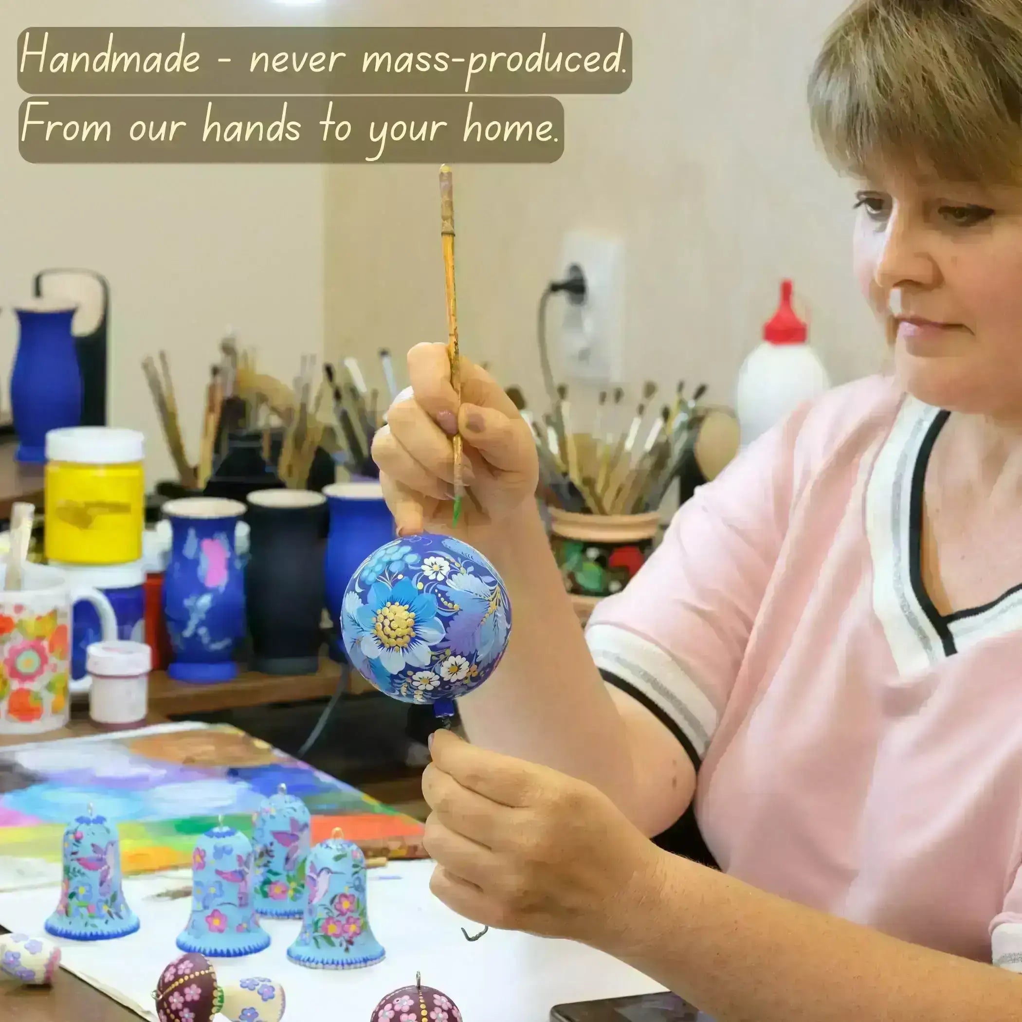 Painted Custom Pet Portrait on Wooden Plate