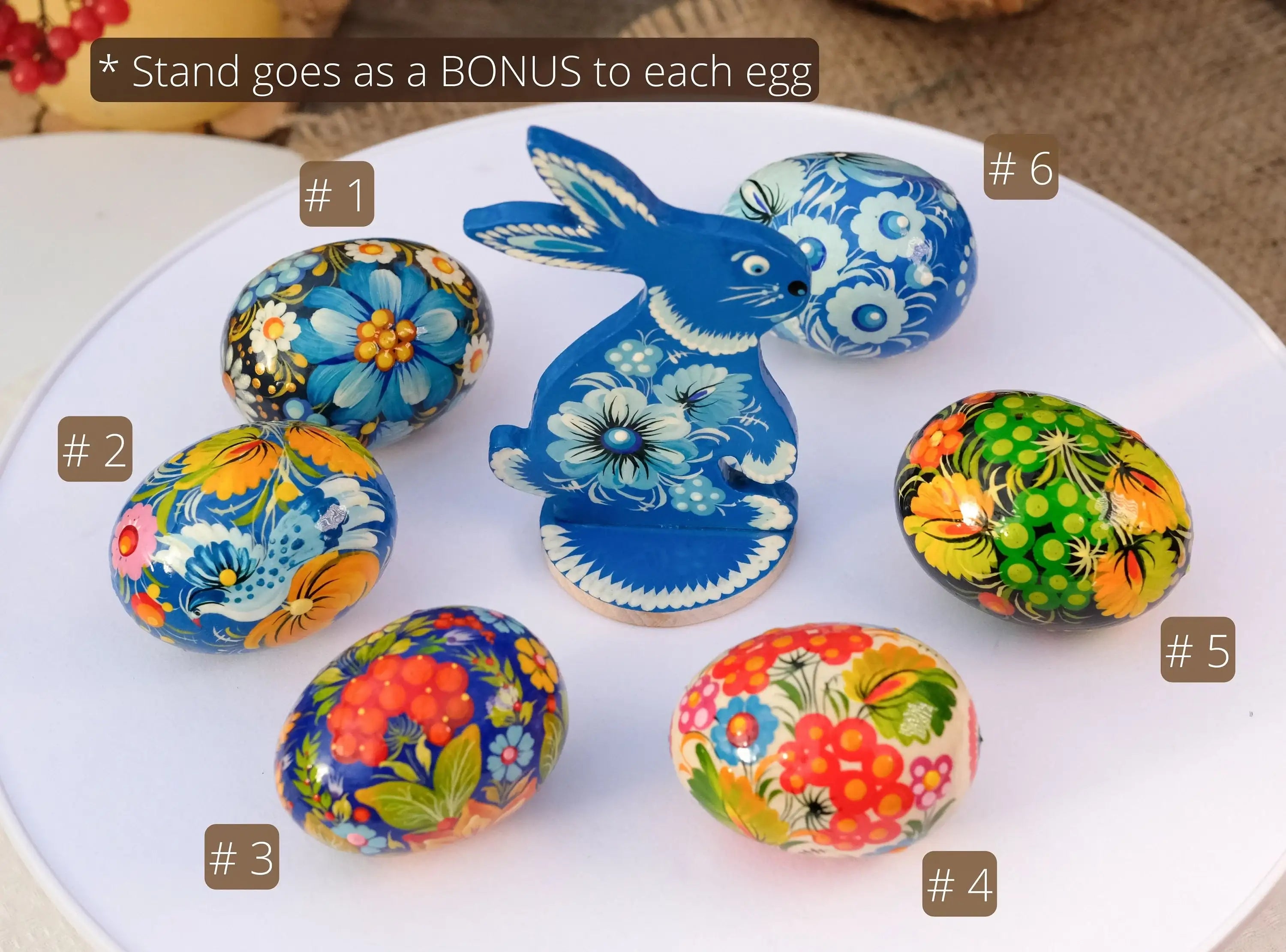 Personalized Hand-painted Wooden Easter Bunny Silhouette