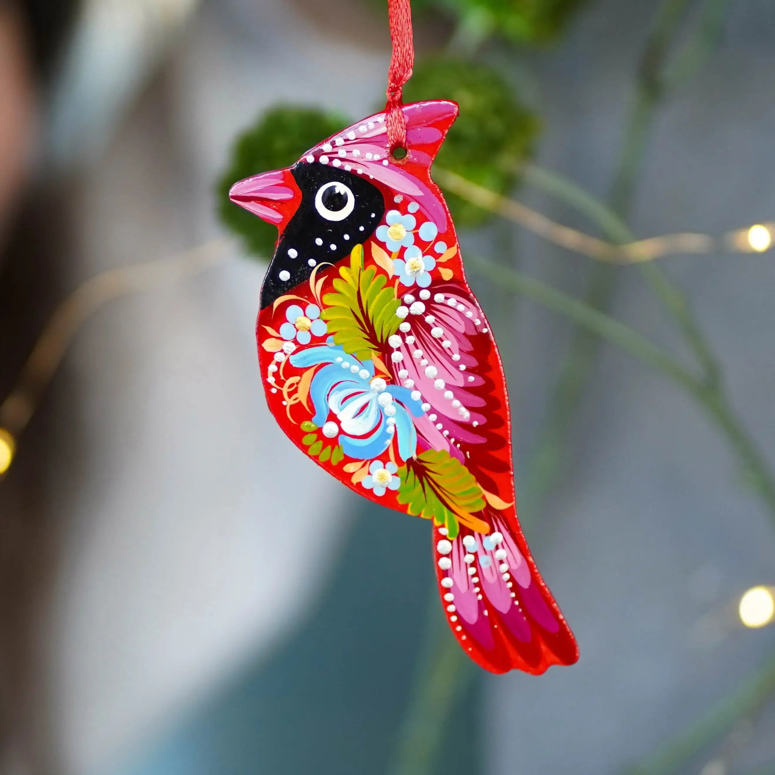 cardinal christmas ornament