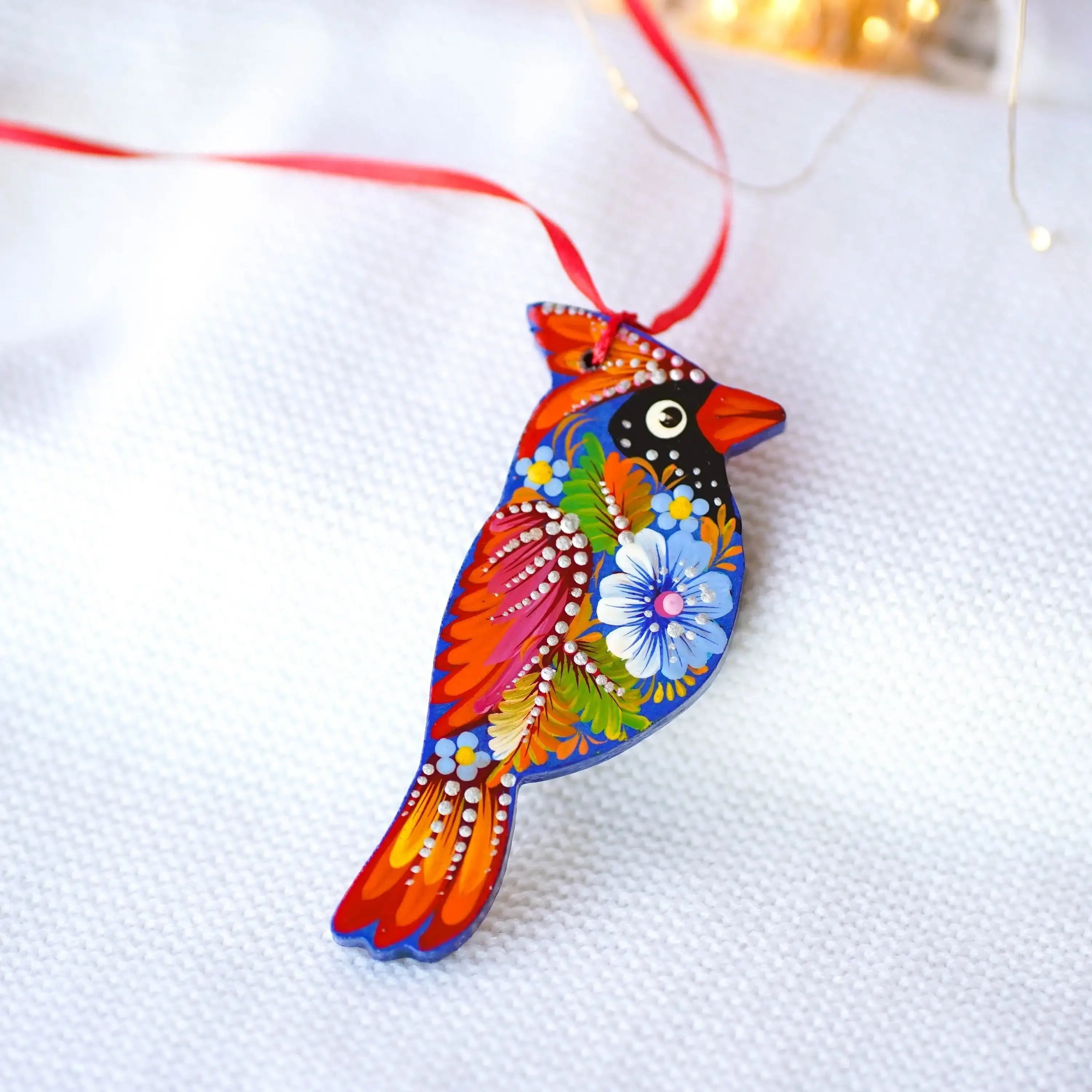 cardinal christmas ornament