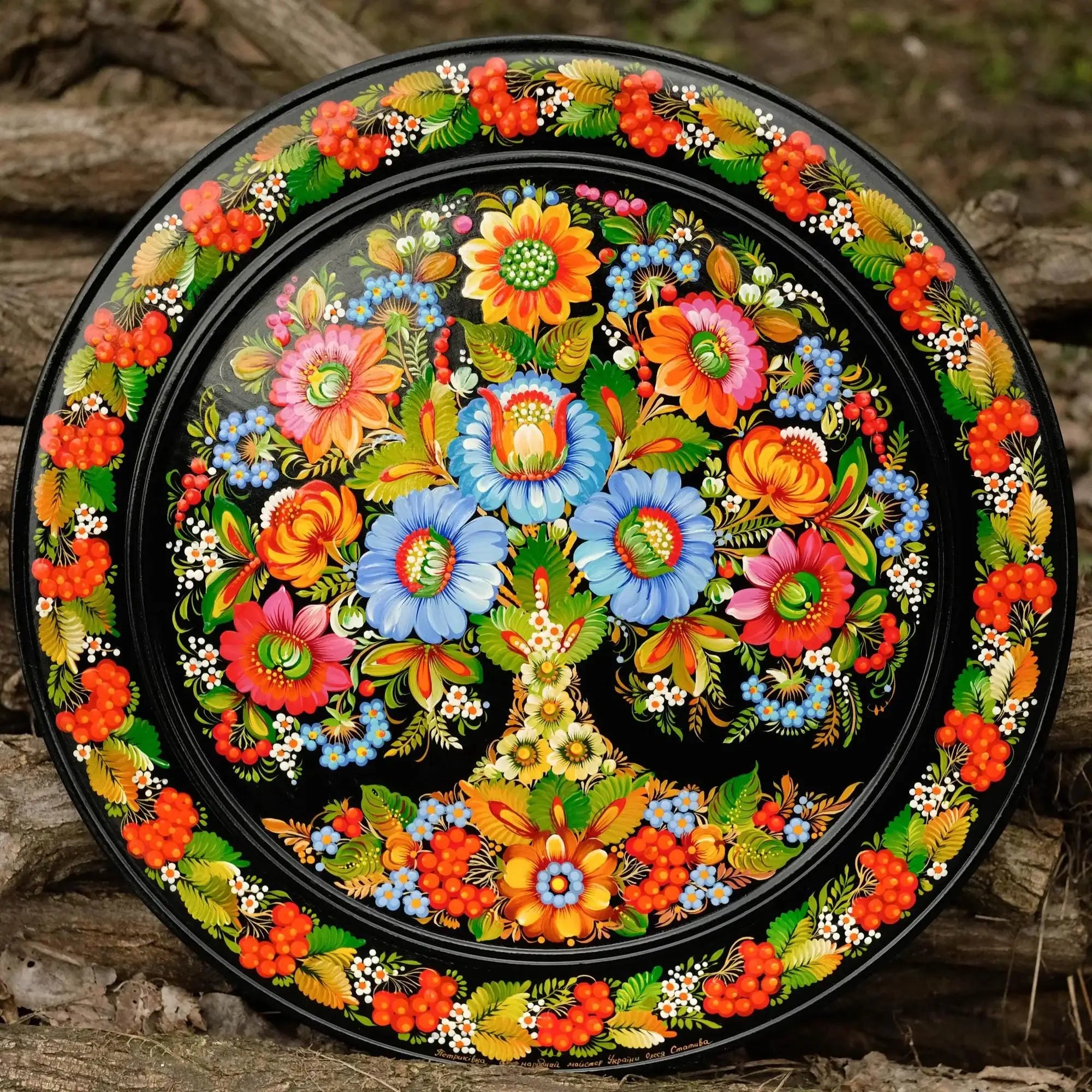 tree of life plate