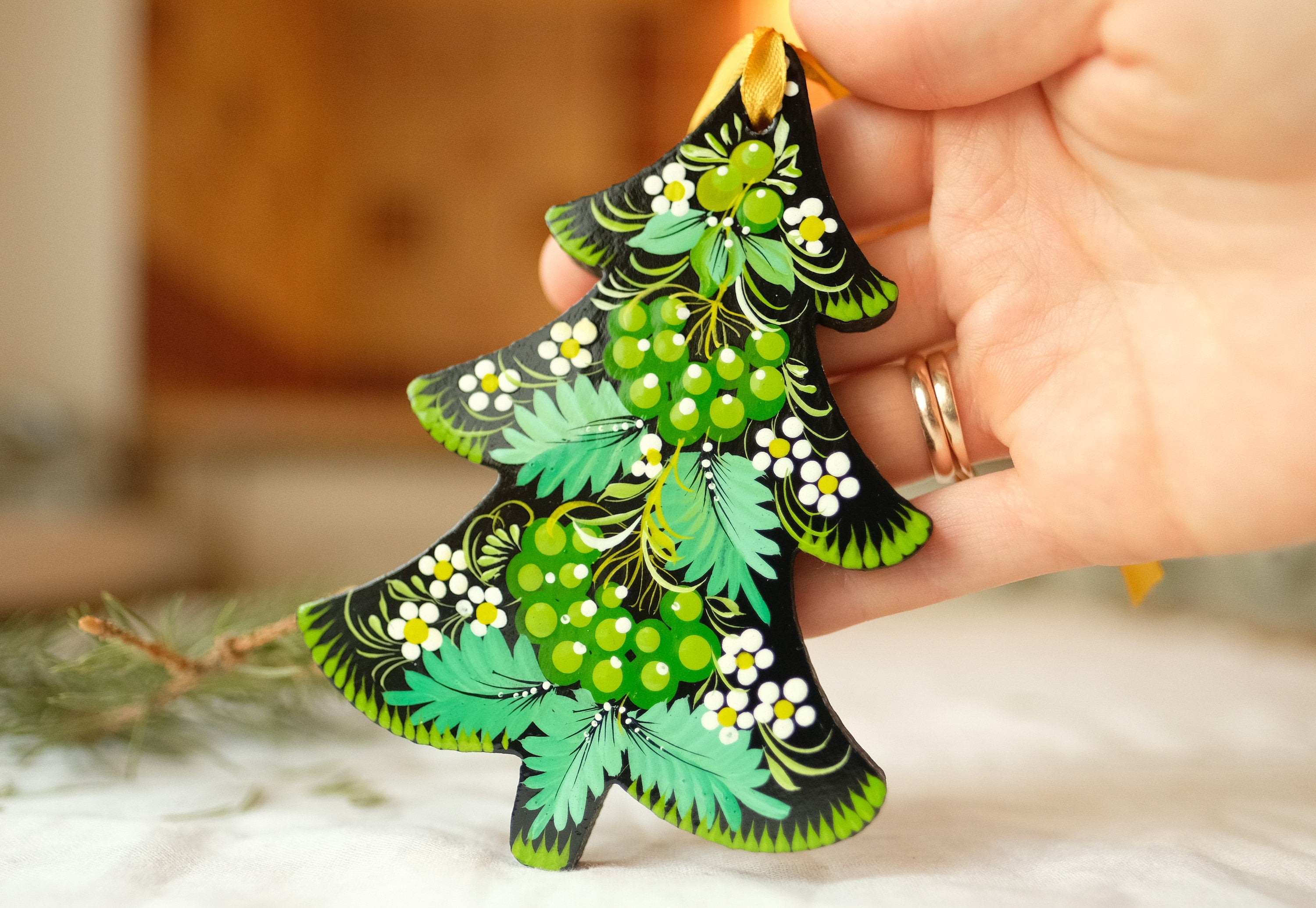 Christmas tree ornament, Wooden Christmas tree decoration, Unique tree decorations, Christmas stocking, Unique Xmas hanging, Fairy stocking